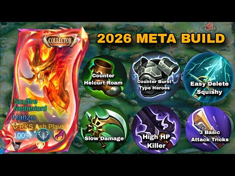 NEW HANZO BEST BUILD TO COUNTER ROAM HELCURT!!🤫( Hanzo New Build and Emblem 2026)
