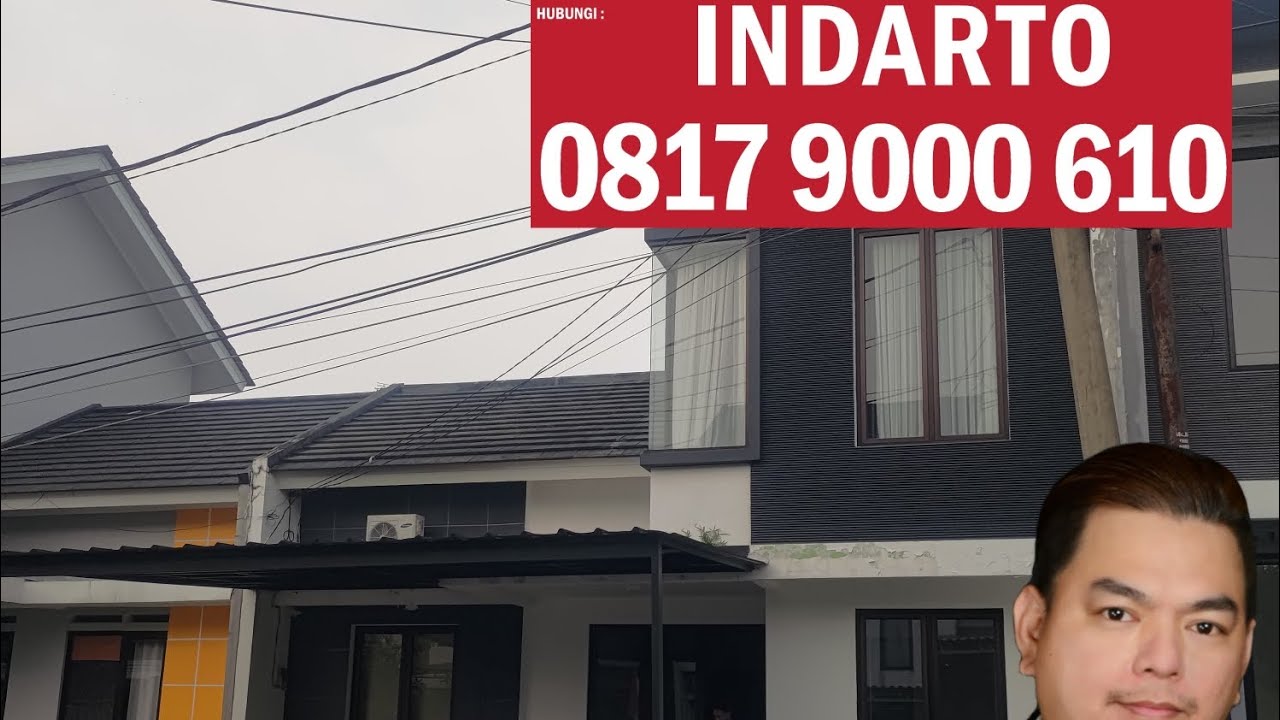 Jual Rumah 2 Lantai Sudah Renovasi SHM Lt 135m di Kebun Raya Residence Bogor