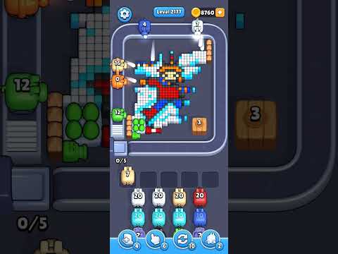 Pixel Flow Level 2177 Walkthrough
