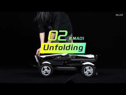 Folding and unfolding video for MA01 mobility scooter #mobilityscooter #travel