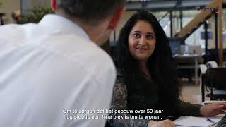 Hoe ervaren Jan en Maud het om te werken in het werkgebied Vastgoed & Techniek