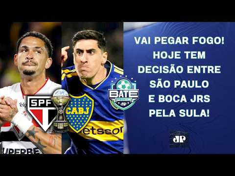 HOJE TEM SÃO PAULO X BOCA JUNIORS! O TRICOLOR CONSEGUIRÁ A VIRADA NA SUL-AMERICANA? | BATE-PRONTO