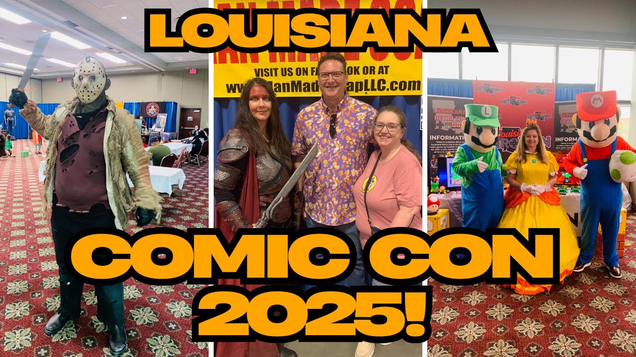Louisiana Comic Con 2025 And The Best Tasting Burger!