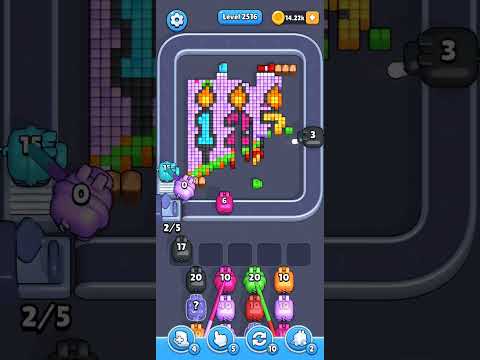 Pixel Flow Level 2516 Walkthrough