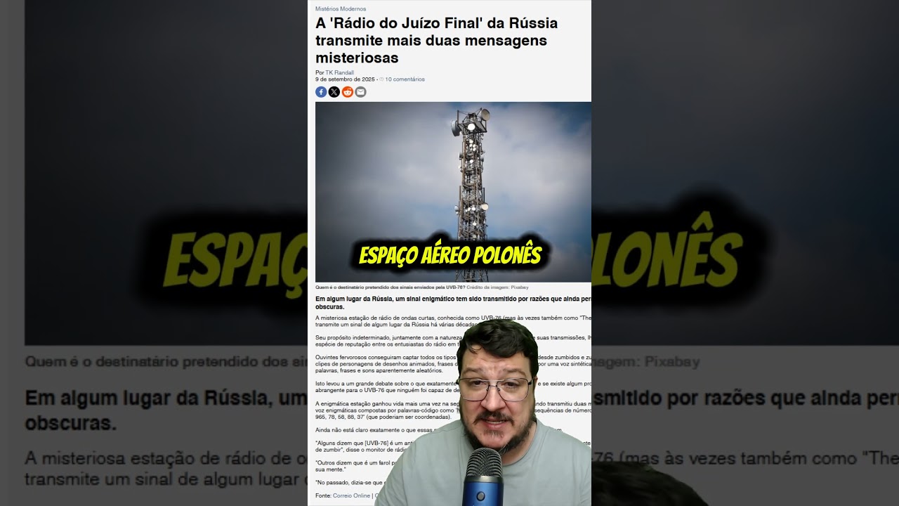 The world's most mysterious radio station is back broadcasting enigmatic messages - UVB-76 - The ...