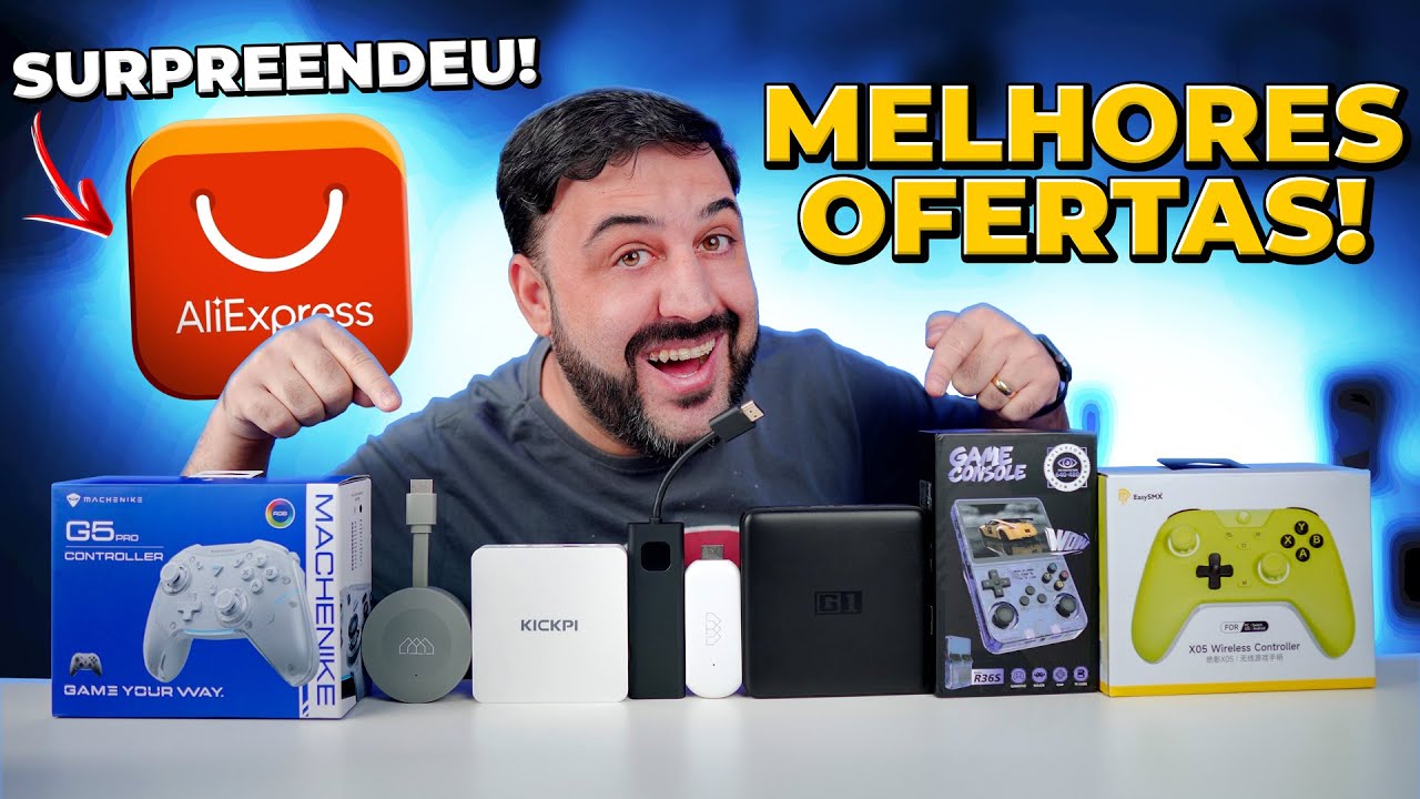 O ALIEXPRESS SURPREENDEU! TV BOX, STICKS e MUITOS produtos BARATOS nesta PROMOÇÃO