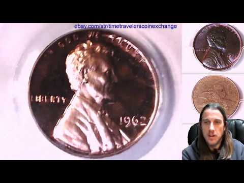Coin Video of 1962 P Lincoln Memorial Cent PCGS PR 65 RD DCAM 16895656 Video