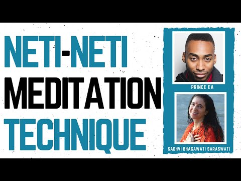 Neti Neti Technique of Meditation - Sadhviji in conversation with Prince EA