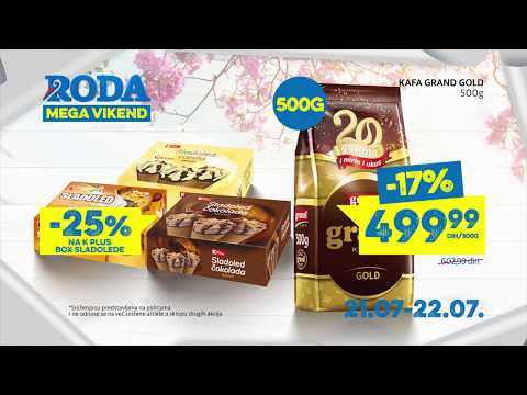 Roda | mega vikend 21 - 22.7.2018.