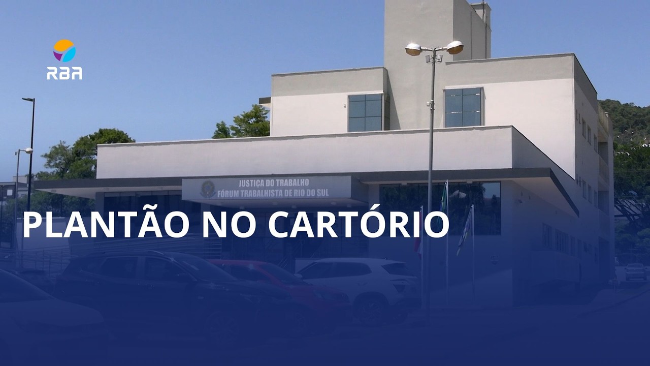 Tem plantão no cartório eleitoral de Rio do Sul neste sábado (07)
