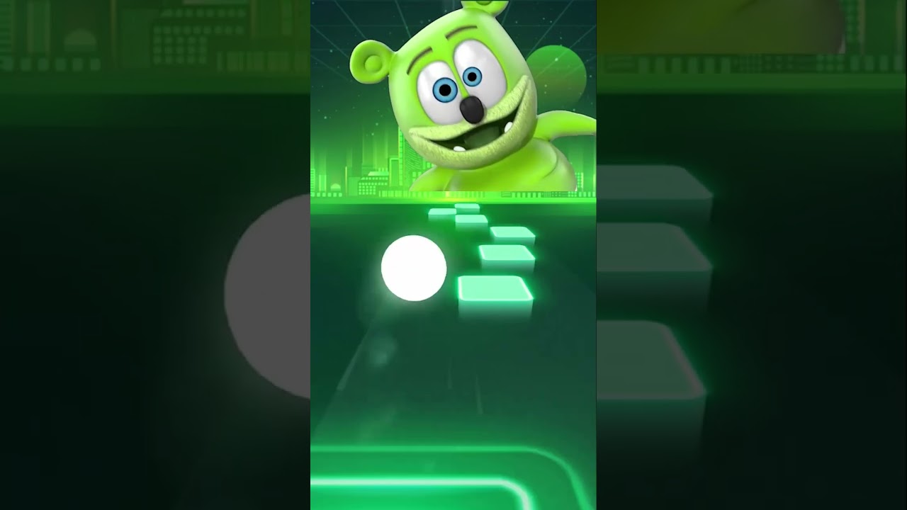 Gummy Bear || Tiles Hop #shorts