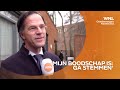 Rutte roept op om te gaan stemmen: 'Het is bijzonder dat wij een democratie zijn'