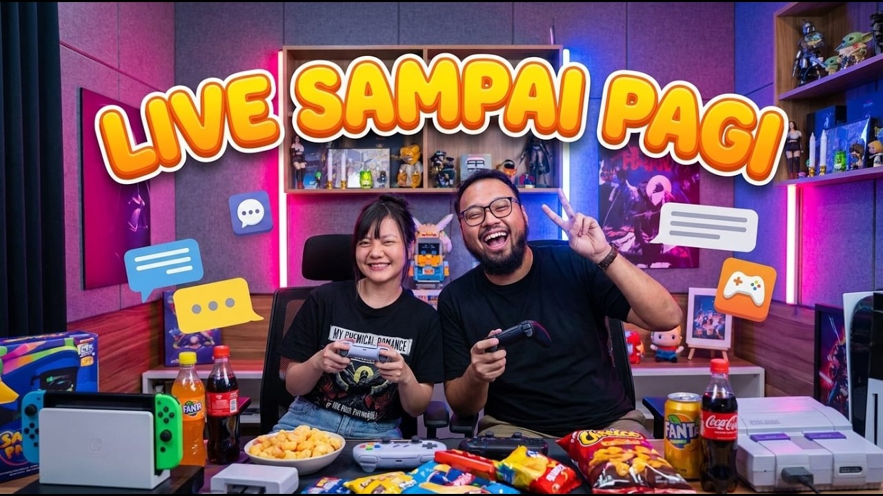 LIVE SAMPE PAGI! Main, Ngobrol, Curhat, Seru-Seruan Deh!