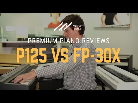 🎹Yamaha P125 vs Roland FP-30X Digital Piano Review - Upgraded FP-30 vs The Industry Favorite﻿🎹
