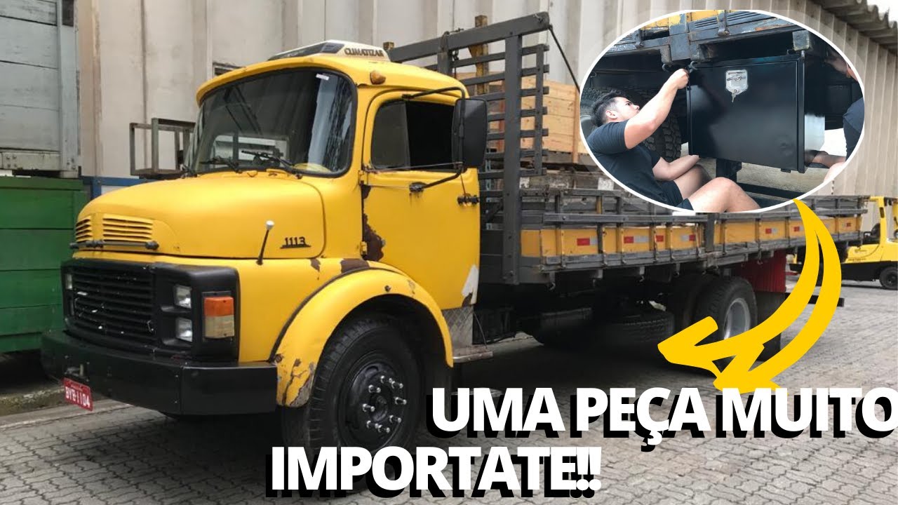 INSTALEI E REFORMEI UMA CAIXA DE FERRAMENTAS PARA O MB 1113 | VEJA O RESULTADO | FAÇA VOCÊ MESMO