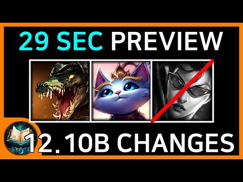 12.10b Patch Preview (29 Second Summary)