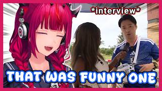 IRyS Reacts To This Viral Japanese Football Interview😂