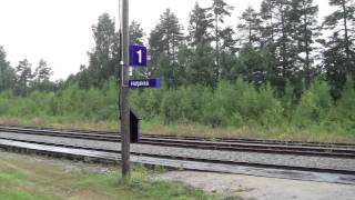 preview picture of video 'Höljäkkä railway station | Nurmes, Finland'