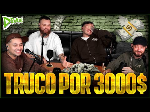 💸 DTOKE & BARBA ROJA vs TIAGO PZK & DANI - TRUCO POR 3000 PUNTOS VERDES💸