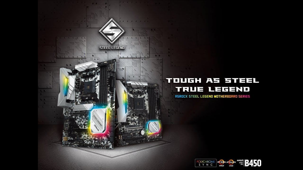 ASRock > B450M Steel Legend