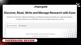 Paperguide AI Tutorial: How to Use Paperguide AI in 2026 - Bestfreeaitools