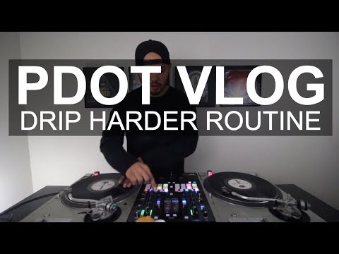 PDot Vlog - Drip Harder Routine