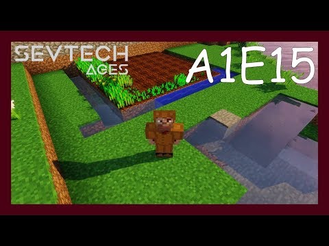 Sevtech Ages 3.11 Lets Play - How to use aqueducts