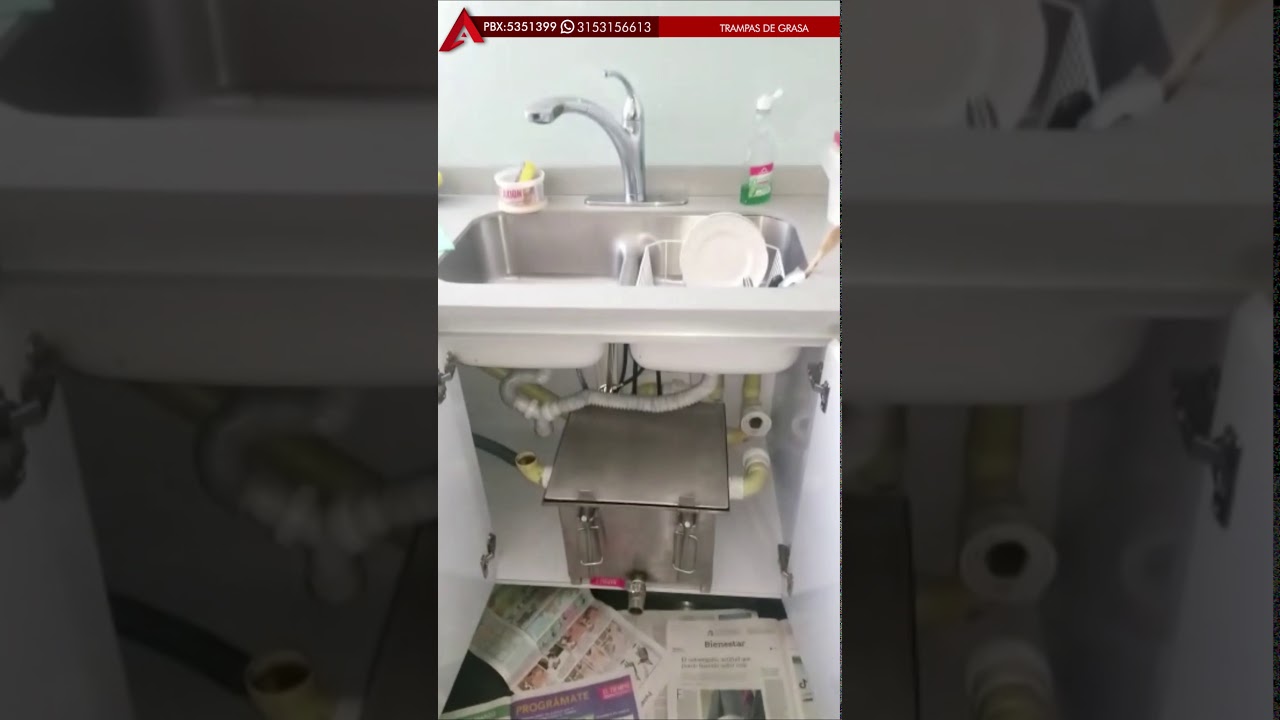 Instalación y mantenimiento de trampas de grasa