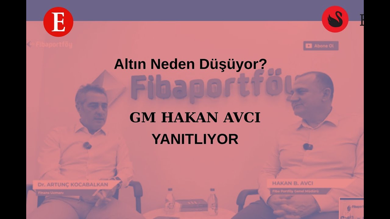 Altın Neden Düşüyor? Dr. Artunç Kocabalkan | Fiba Portföy Hakan Avcı