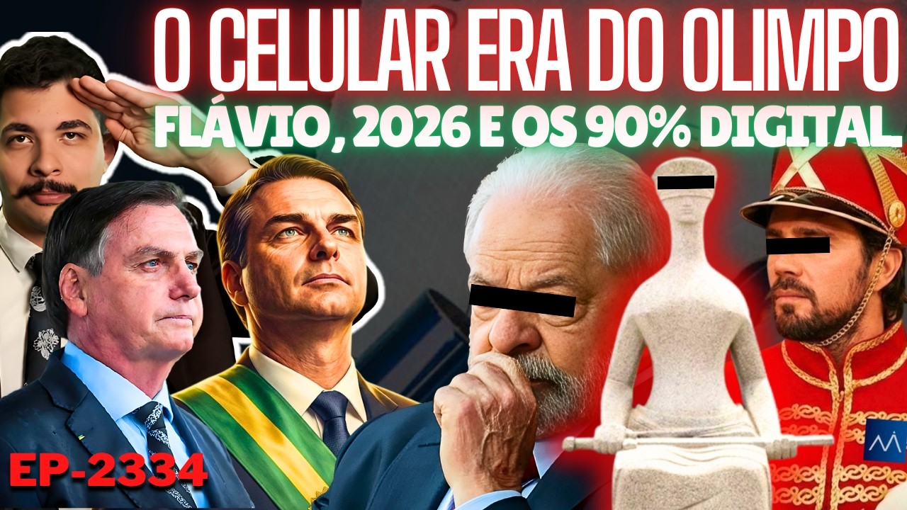 Master: Várias DELAÇÕES, o Celular era do OLIMPO e Lula Quer ROMPER + Flávio, 2026 e os 90% Digital.