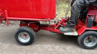 Kirkegårdsvogn med løvsuger Catman garden tiller for sale - Image 4 | Agroline SG Kirkegårdsvogn med løvsuger Catman garden tiller | Image 4 - Agroline