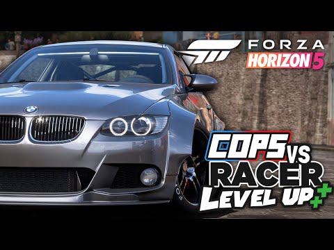 Hidden Power 💪 - COPS vs RACER Level Up - FORZA HORIZON 5 MULTIPLAYER