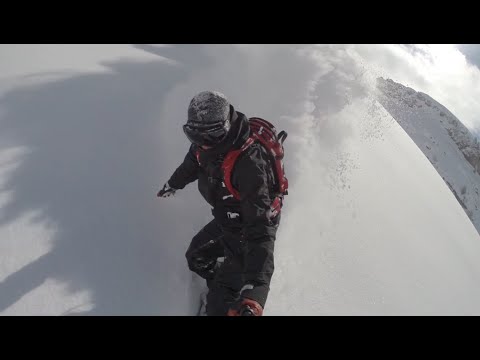 Franck Moissonnier | Snowboarding ride with the U-Shot Pro