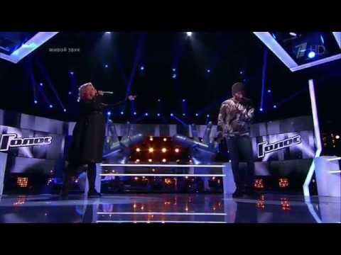 Голос. Пьер Эдель и София Рубина-Хантер ''Total Eclipse of The Heart'' - 07.11.2014
