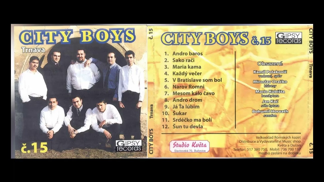 CITY BOYS TRNAVA 15 - CELY ALBUM