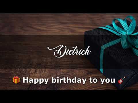 DIETRICH Angelclasico HAPPY BIRTHDAY