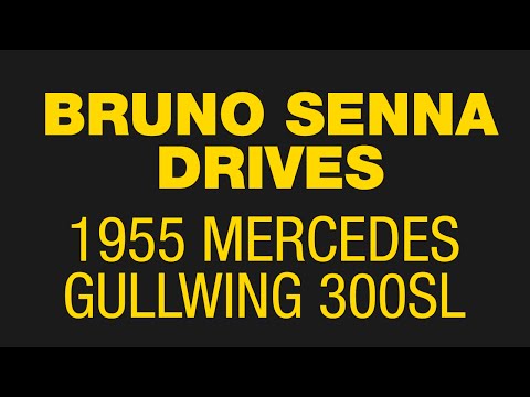 Bruno Senna Drives - 1955 Mercedes Gullwing 300SL