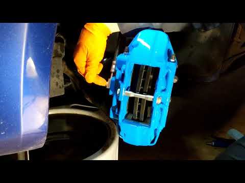Installing Focus RS Brembo brakes on a Focus ST with OEM wheels