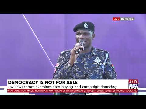 ‘Democracy Is Not For Sale’ Forum: Vote-buying is not something we should entertain - ASP Adjei.