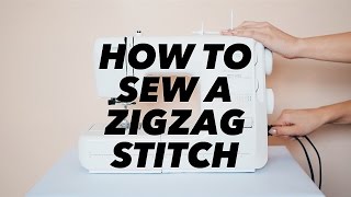 How to Sew a Zigzag Stitch (SEWING BASICS) | WITHWENDY