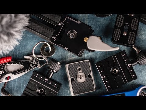 Manfrotto greito atjungimo adapteris 323 video