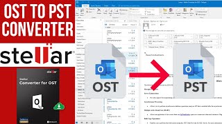 OST to PST Converter Tool Software - Stellar