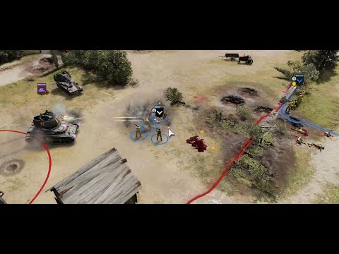 Company of Heroes 3 -2 Vs 2,  Intense fight Mid VP, *dont mind my enginer