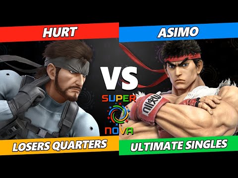 Supernova 2024 TOP 8 - Hurt (Snake) Vs. Asimo (Ryu) Smash Ultimate Tournament