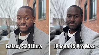 Samsung Galaxy S24 Ultra vs iPhone 15 Pro Max Camera Comparison: The Black Test!
