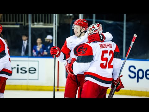 Carolina Hurricanes at New York Rangers | Game Highlights | 11.04.2025