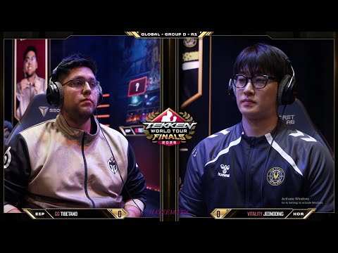VITALITY | Jeondding 🇰🇷 (Eddy) vs GG | TibeTano 🇪🇸 (Asuka) ➤ TWT GLOBAL FINALS GROUP D - Tekken 8