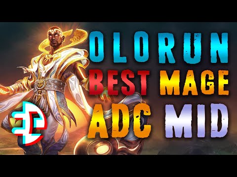 BEST MAGE ADC FOR HUNTER MID LANE META - OLORUN CONQUEST MID - SEASON 7 SMITE