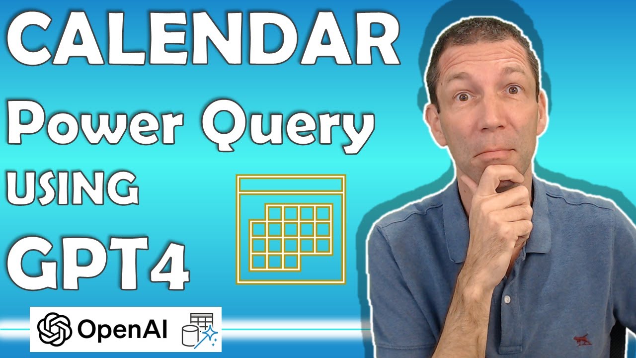 Create your own Date Table using Power Query and GPT4