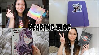 UNBOXING BLACKPINK'S ALBUM, STARTING A NEW LIFE JOURNAL, AND READING HORROR MANGA | Reading Vlog